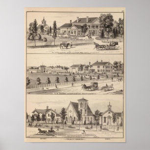 Konservatorien und Schulen Poster