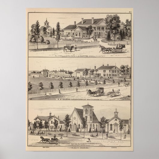 Konservatorien und Schulen Poster (Vorne)