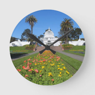 Konservatorium von San Francisco für Blume Runde Wanduhr