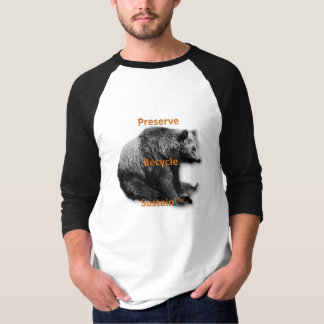 Konserve, recyceln, T-Stück der Zweiton sustane T-Shirt