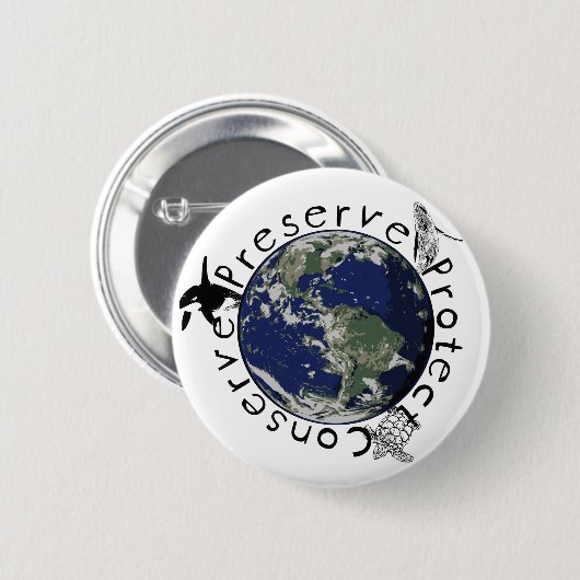 Konserve schützen sich konservieren button (Vorne & Hinten)