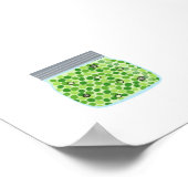 Konserven - Erbsen Poster (Ecke)