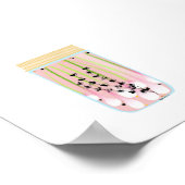 Konserven - Frühlingszwiebeln Poster (Ecke)