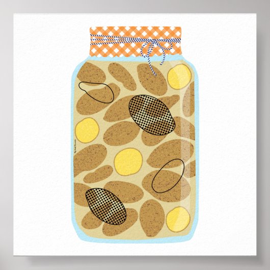 Konserven - Kartoffeln Poster (Vorne)