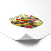 Konserven von Lebensmitteln - Oliven Poster (Ecke)