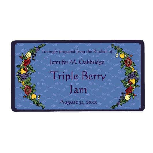 Konserven von Obst und Blume (Vorne)