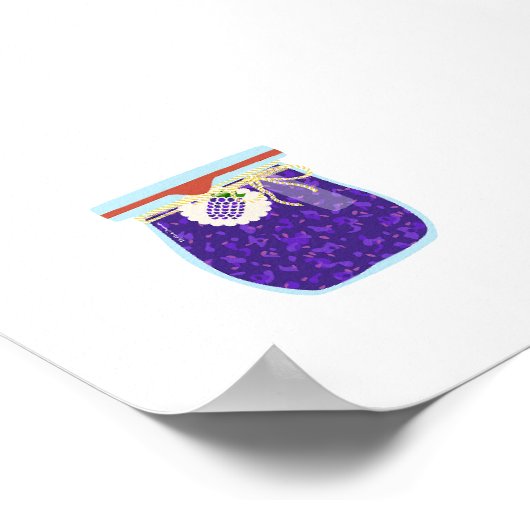 Konservenfutter - BlackBerry-Jam Poster (Ecke)