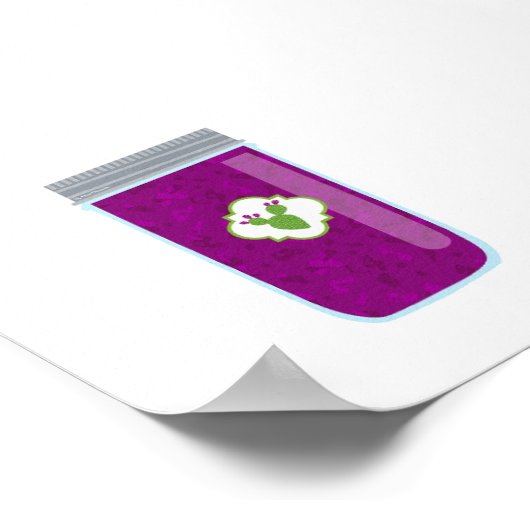 Konservenfutter - Prickly-Birne-Konfitüre Poster (Ecke)