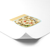 Konservenkost - gepickelte Pilze Poster (Ecke)