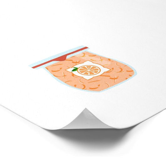 Konservenkost - Marmelade Poster (Ecke)