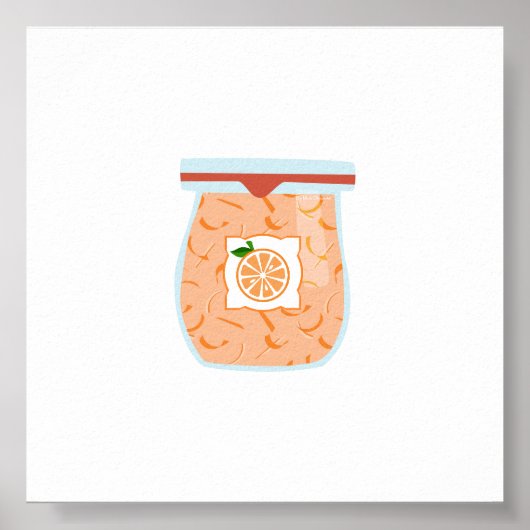 Konservenkost - Marmelade Poster (Vorne)