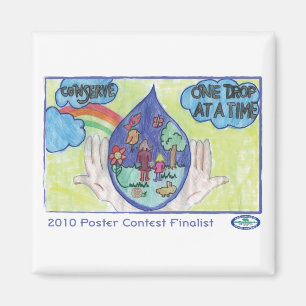 Konservieren Sie - einen Tropfen auf einmal Magnet