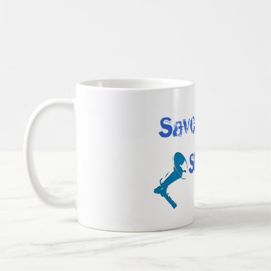 Konservieren Sie Sauerstoff-Tasse Kaffeetasse (Links)