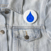 Konservieren Sie und retten Sie Wasser Button (Beispiel)