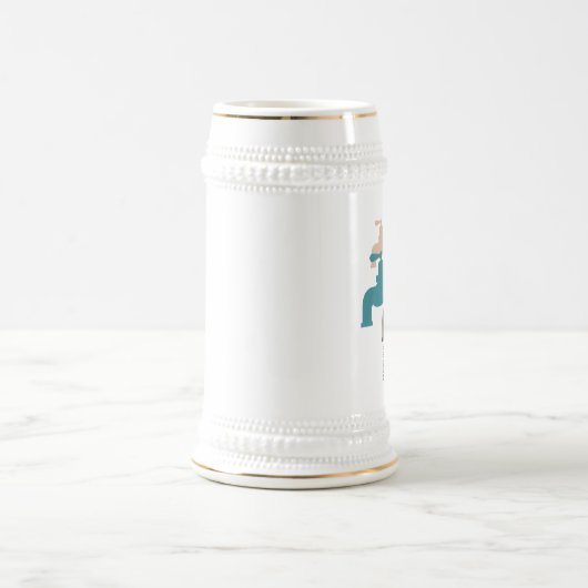 Konservieren Sie Wasser-Hahn Bierglas (Mittel)