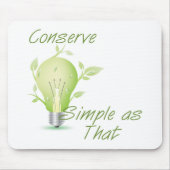 Konservieren von Licht Mousepad (Vorne)