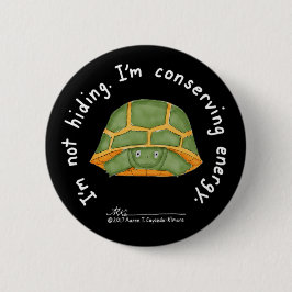 Konservierenenergie-schwarzer Knopf Button