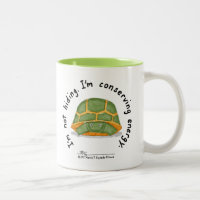 Konservierenenergie Zwei-Ton Tasse