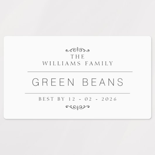 Konservierung Etiketten (Design 2)