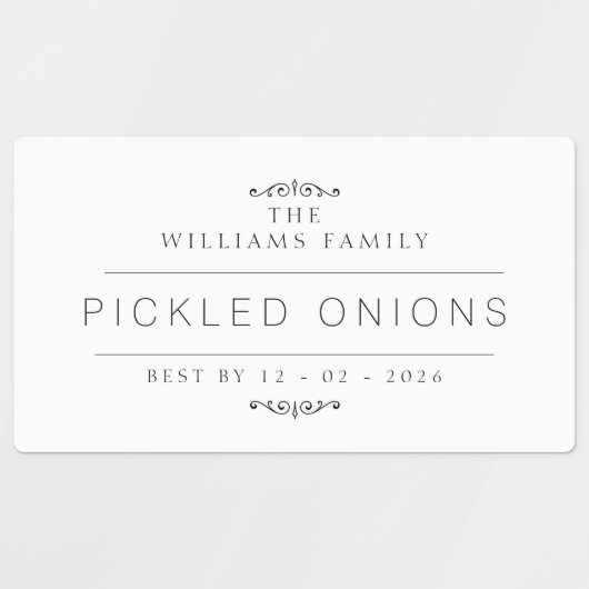 Konservierung Etiketten (Design 1)