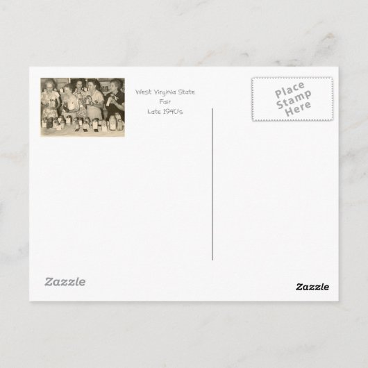 Konservierung Postkarte (Rückseite)