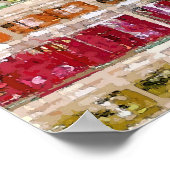 Konservierung von Nahrungsmitteln zur Erhaltung vo Poster (Ecke)