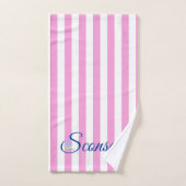 Konset/Handtuch, rosa Streifen Handtuch (Handtuch)