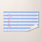 Konset/Nantucket Handtuchhalter blau Streifen Handtuch (Handtuch)