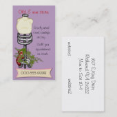 Konsignationsläger Visitenkarte (Vorne/Hinten)