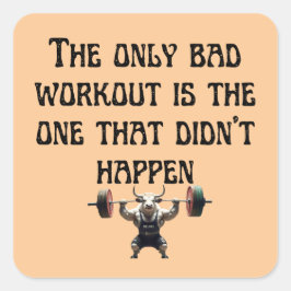 Konsistenz ist König Quadratischer Aufkleber