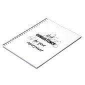 Konsistenz lasse Ihre Supermacht Notizblock (Linke Seite)