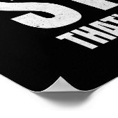 Konsistenzmotivation für kleine Schritte Poster (Ecke)