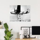 Konsolidierter Liberator B-24 Poster (Heimbüro)