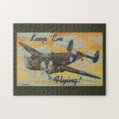 Konsolidierter Zweiter Weltkrieg des Befreier-B-24 Puzzle (Horizontal)