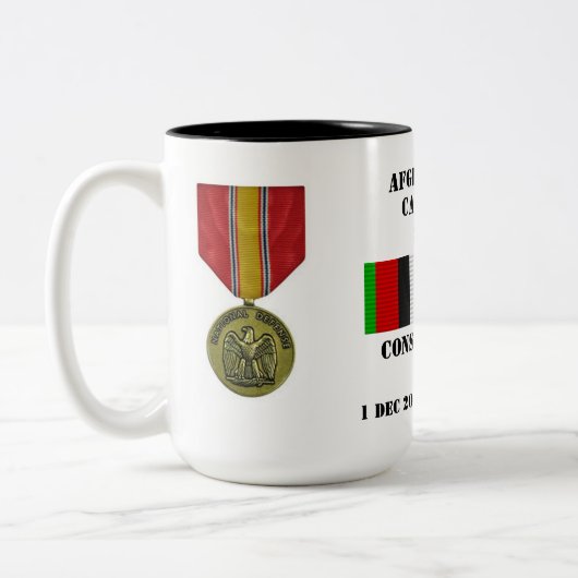 Konsolidierung I/CAMPAIGN STAR Zweifarbige Tasse (Links)