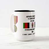 Konsolidierung III/KAMPAGNSTAR Zweifarbige Tasse (Vorderseite Links)