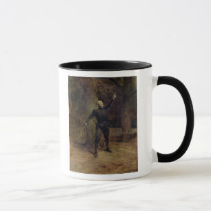 Konstantes Coquelin als Cyrano De Bergerac Tasse