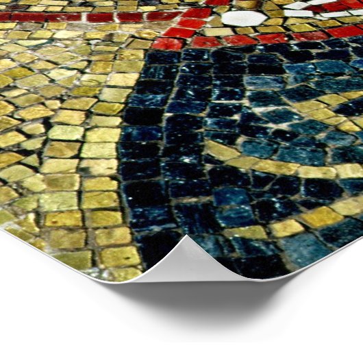 Konstantin der Große und St. Helena Poster (Ecke)