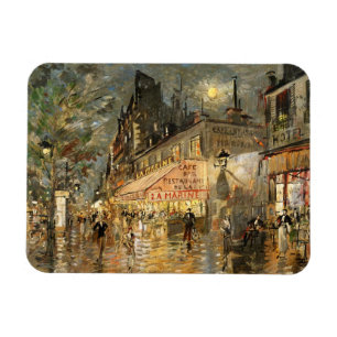 Konstantin Korovin: Cafe La Marine, Paris Magnet