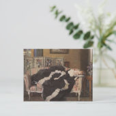 Konstantin Somov - Eine schlafende Frau Postkarte (Stehend Vorderseite)