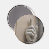 Konstantinische Hand, Rom Magnet (Vorderseite/Rückseite)