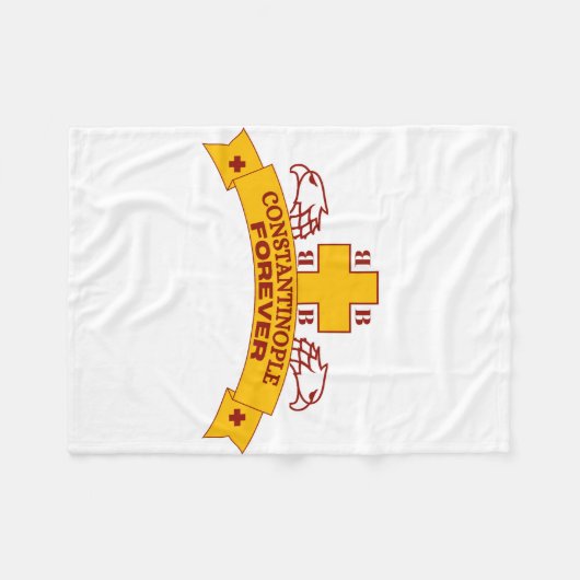 Konstantinopel für immer fleecedecke (Vorderseite (Horizontal))