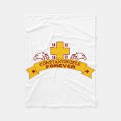 Konstantinopel für immer fleecedecke (Vorderseite)