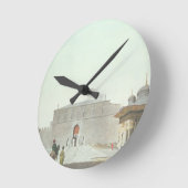 Konstantinopel: Haghia Sophia Quadrat, welches das Runde Wanduhr (Winkel)