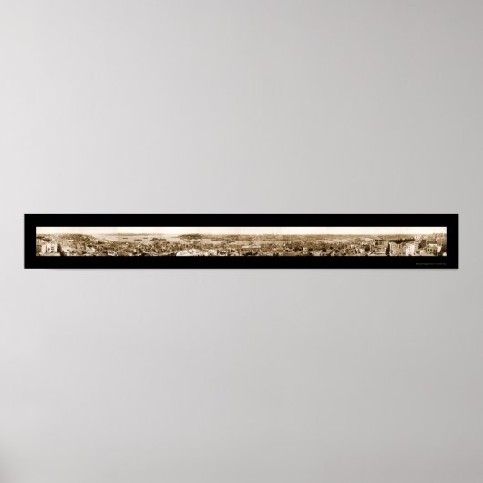 Konstantinopel Türkei Foto 1888 Poster (Vorne)