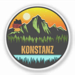 Konstanz, Baden-Württemberg Deutschland Aufkleber