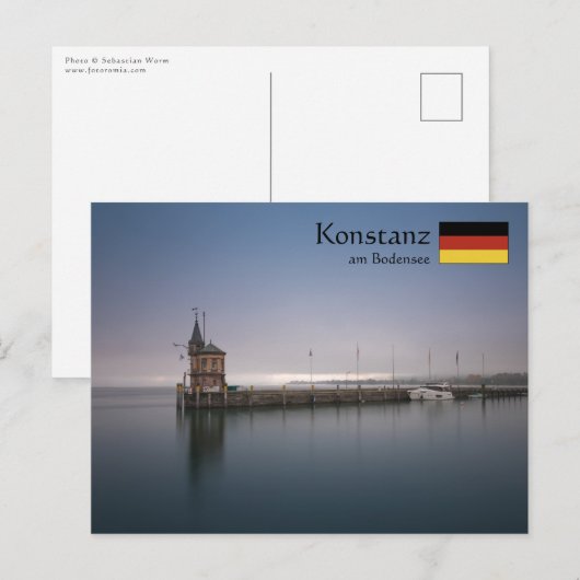 Konstanz Postkarte (Vorne/Hinten)