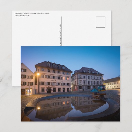 Konstanz Postkarte (Vorne/Hinten)