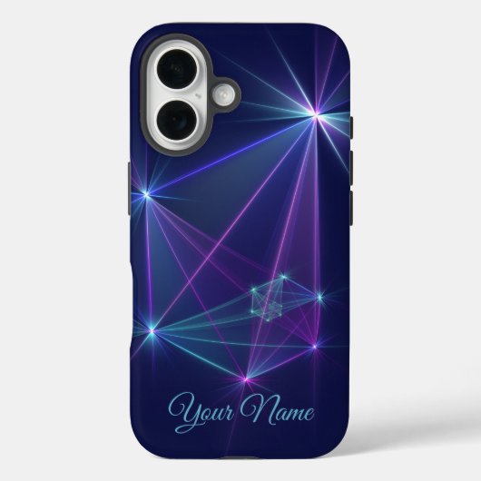 Konstellation, Abstrakte Fantasie Fraktal Art Name Case-Mate iPhone Hülle (Rückseite)