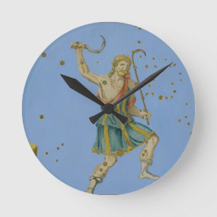 Konstellation Bootes, von "Uranometria" durch Joh Runde Wanduhr